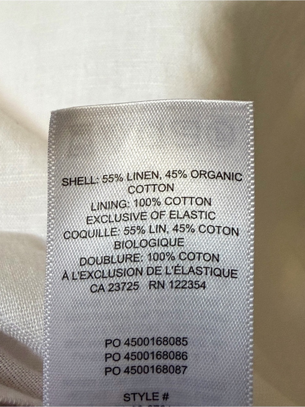 Aritzia Sunday Best Quaint Linen Organic Cotton Dress M - Picture 11 of 11